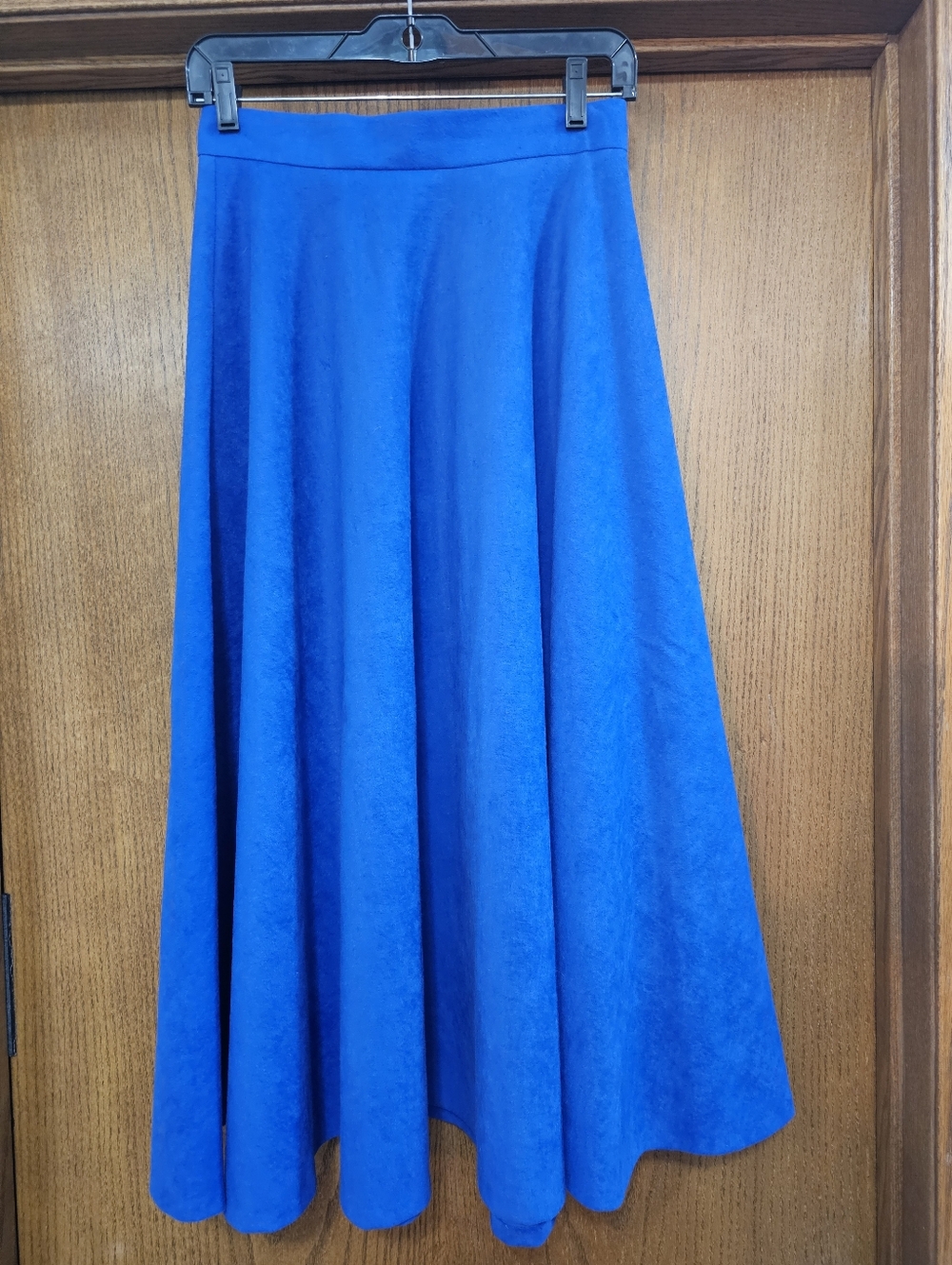 Vintage A-Line Skirt In Blue Size 5/6 USA Made
